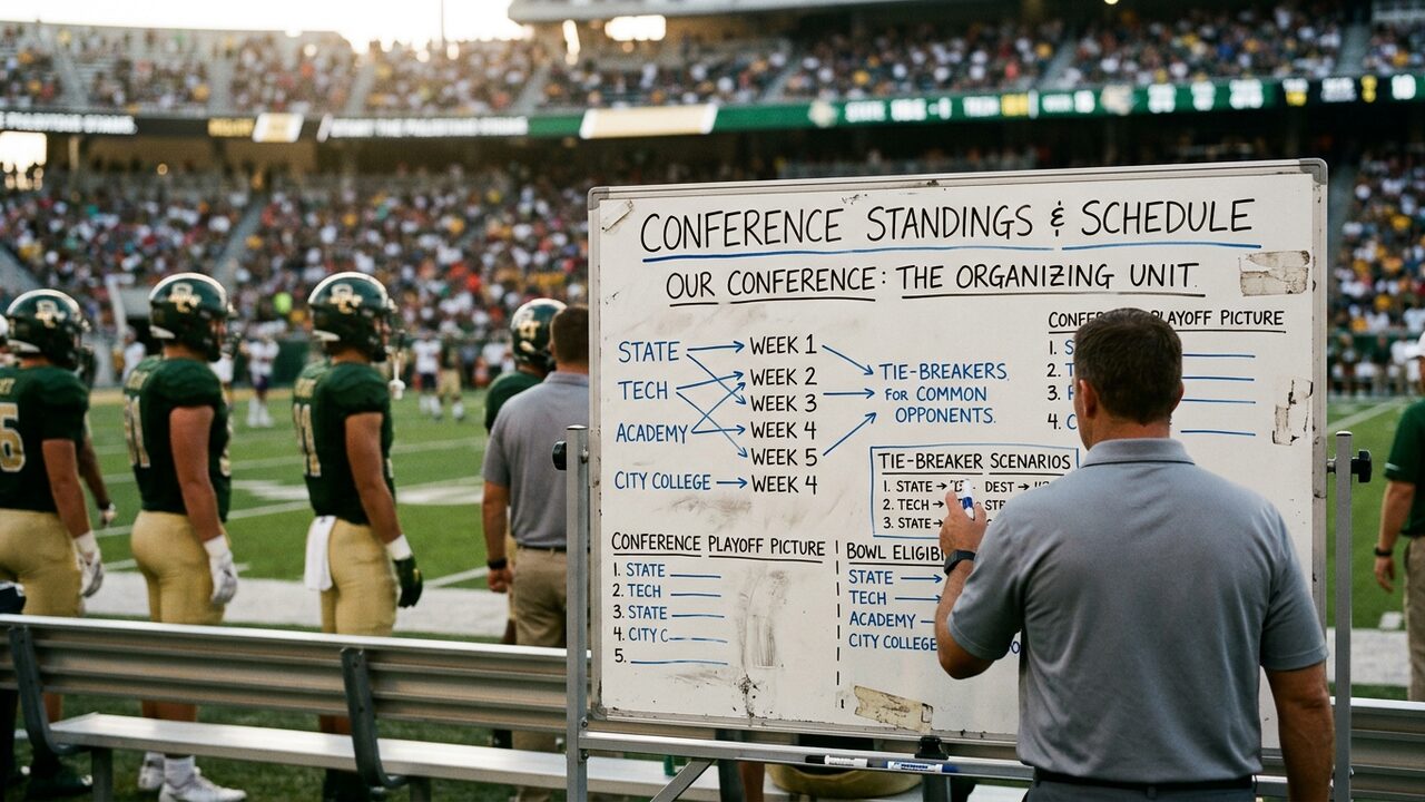 Conference structure is the real organising unit