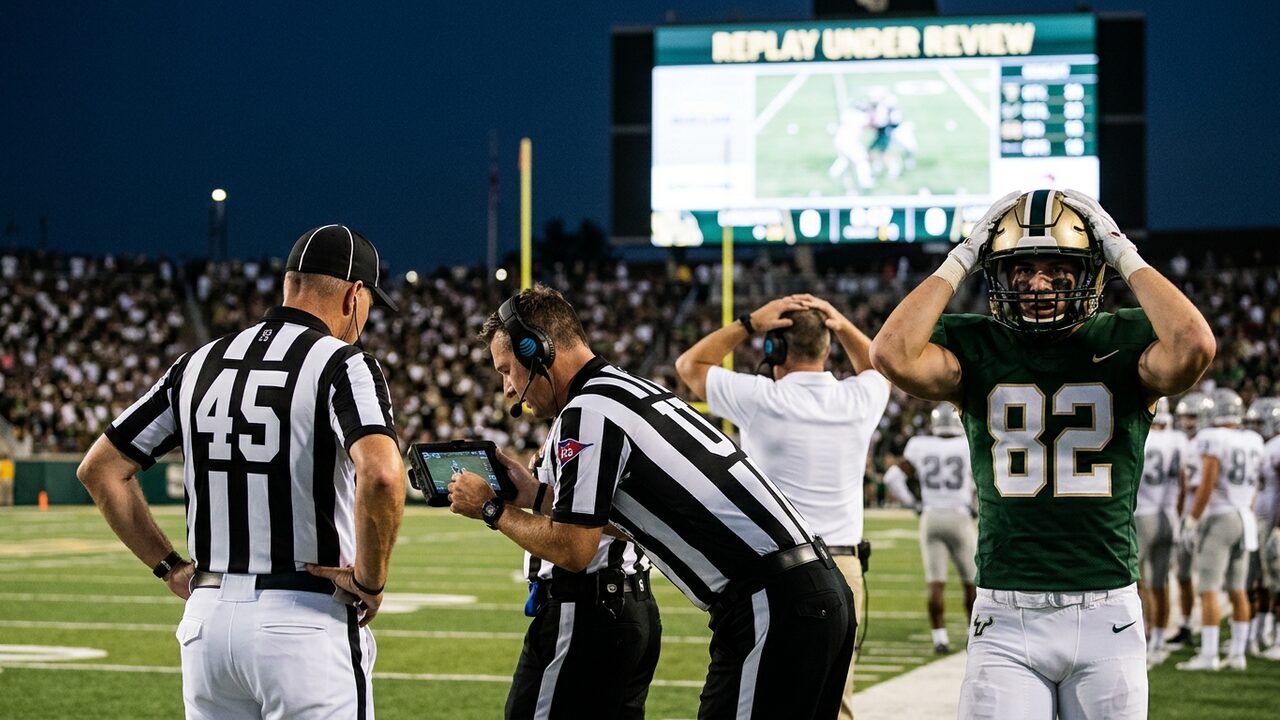 Officiating and the limits of what replay can fix