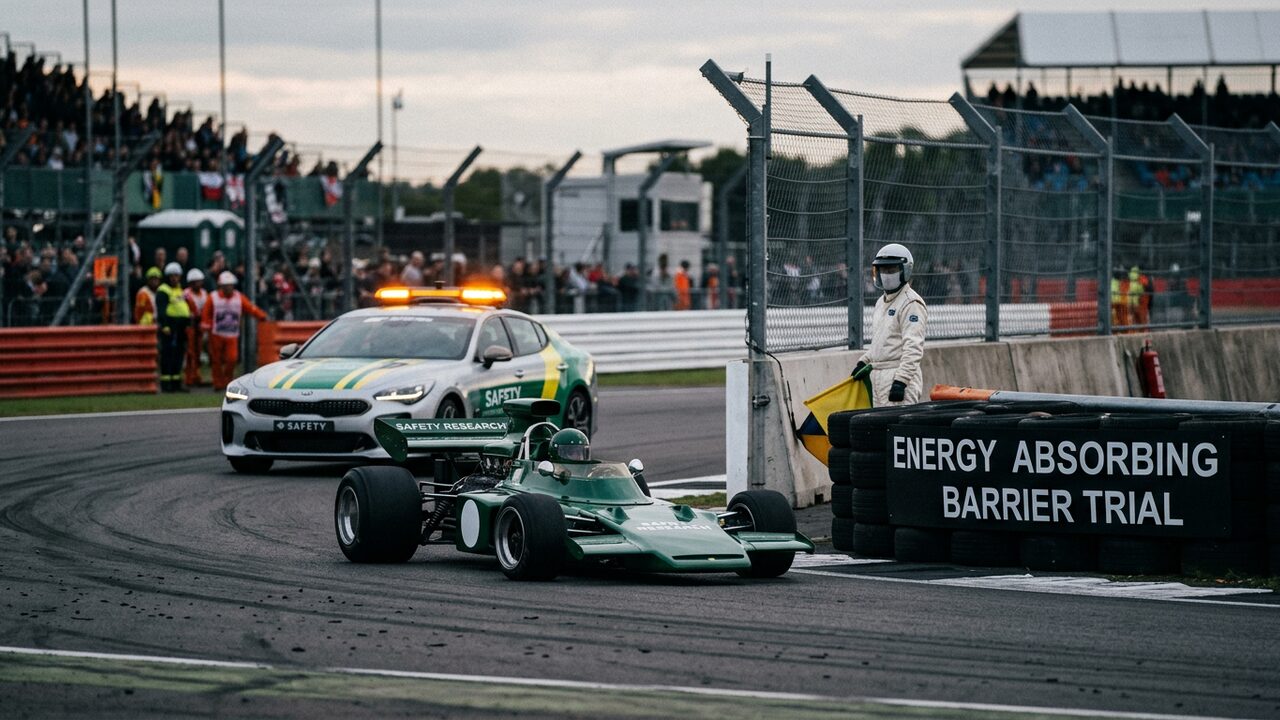 The history of motor racing safety