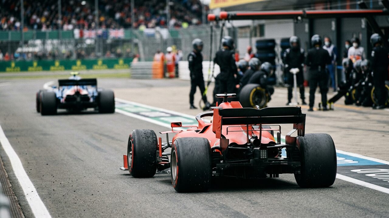 Tyre degradation and the logic of pit windows