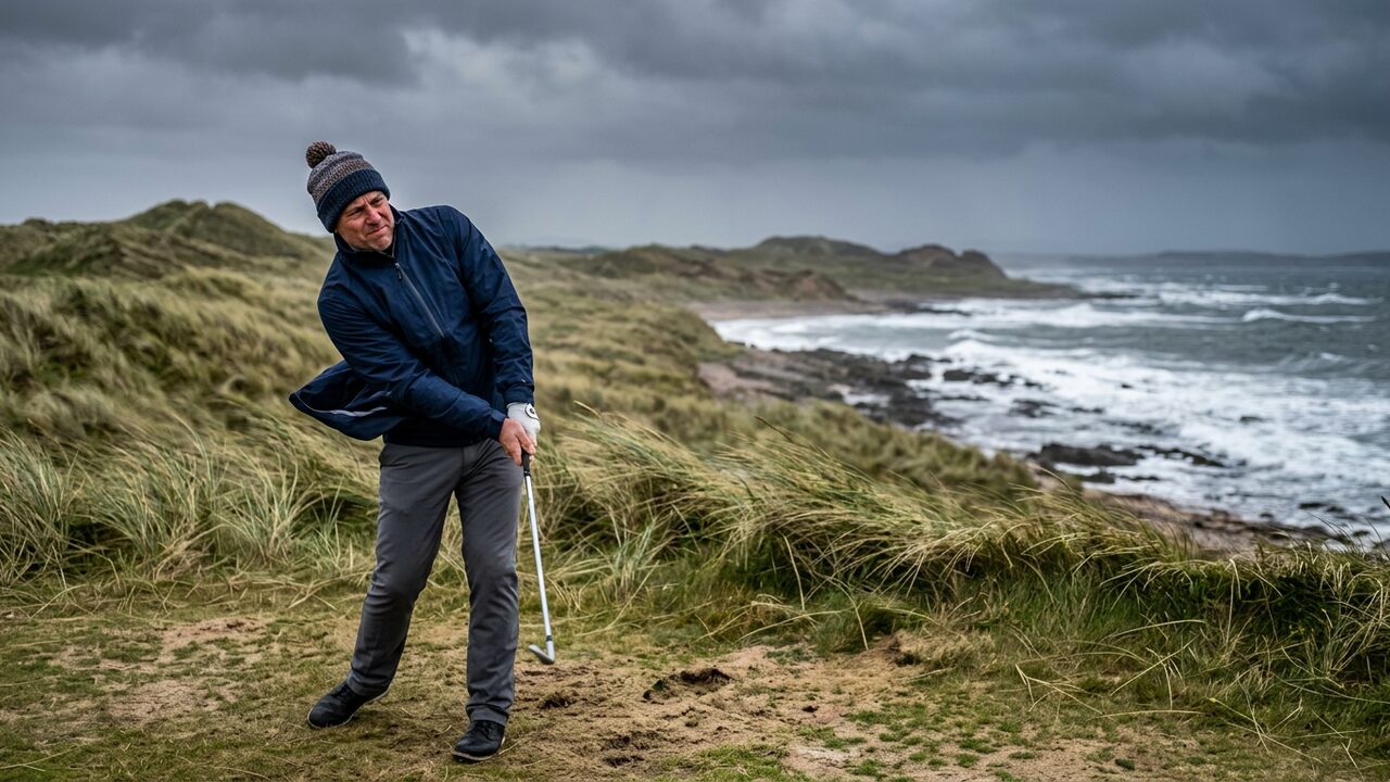 Links golf is really a wind problem in disguise