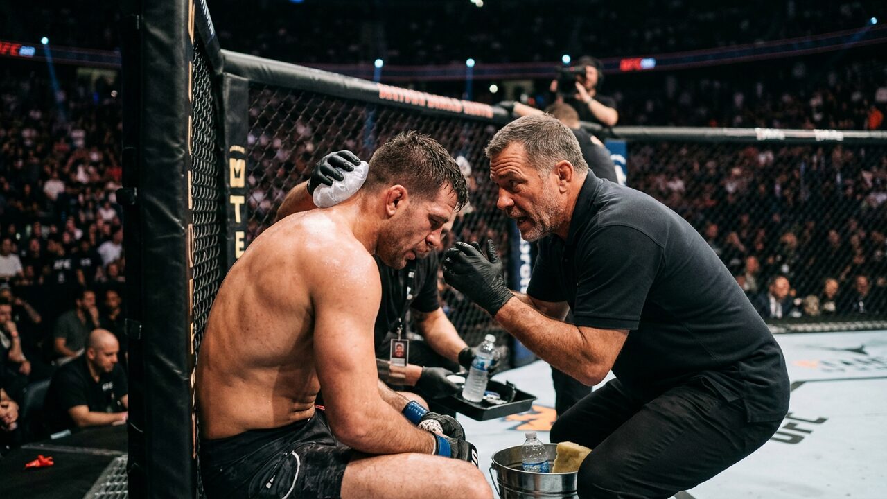 Corner work between the rounds