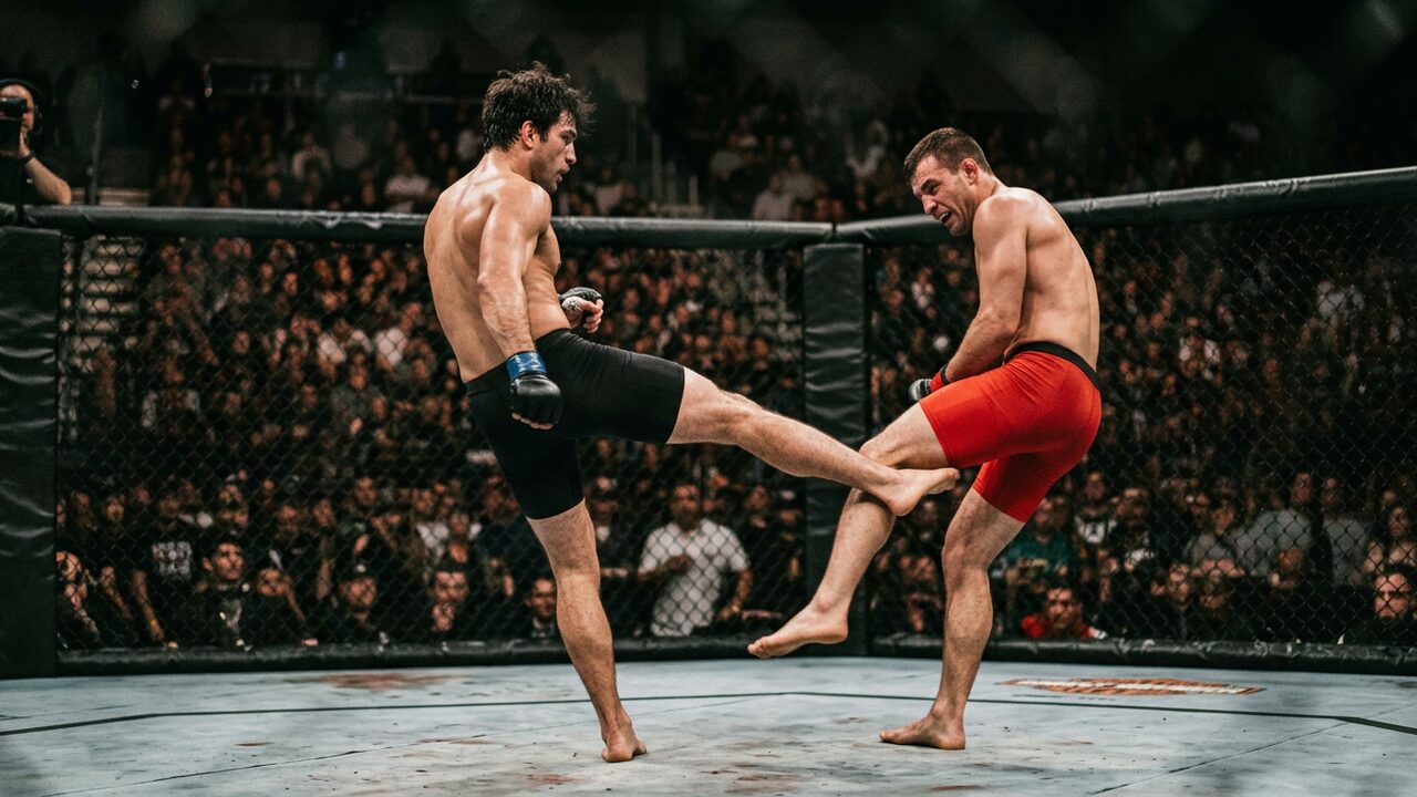 The rise of the calf kick