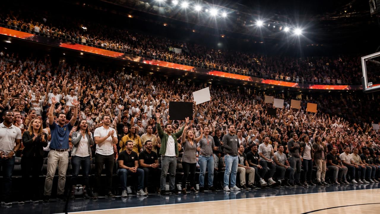The arena crowd is not a backdrop, it is part of the game